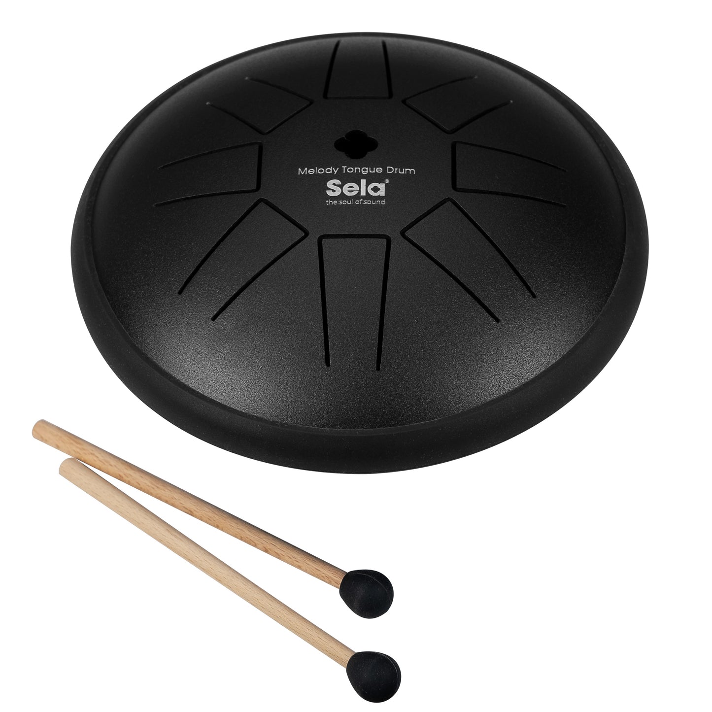 Melody Tongue Drum 6“ C Major Black