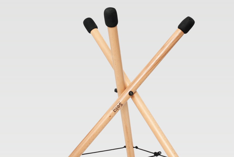 Wooden Handpan Stand - 61 CM (Middle)
